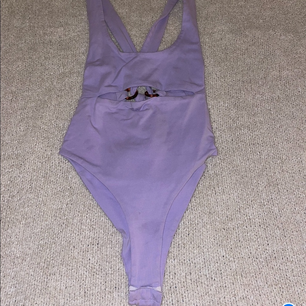 Tiger mist lilac bodysuit